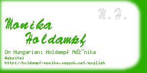 monika holdampf business card